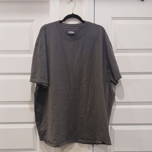 Skims Mens Oversized Jersey Tee Ash Grey Size 2X